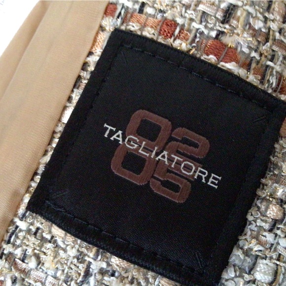 Tagliatore frayed edges tweed jacket, Size 42 - Picture 7 of 12